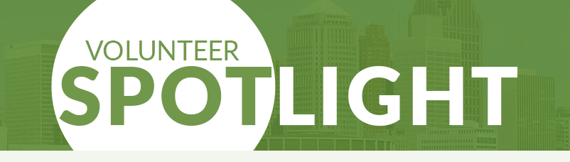 Volunteer spotlight header