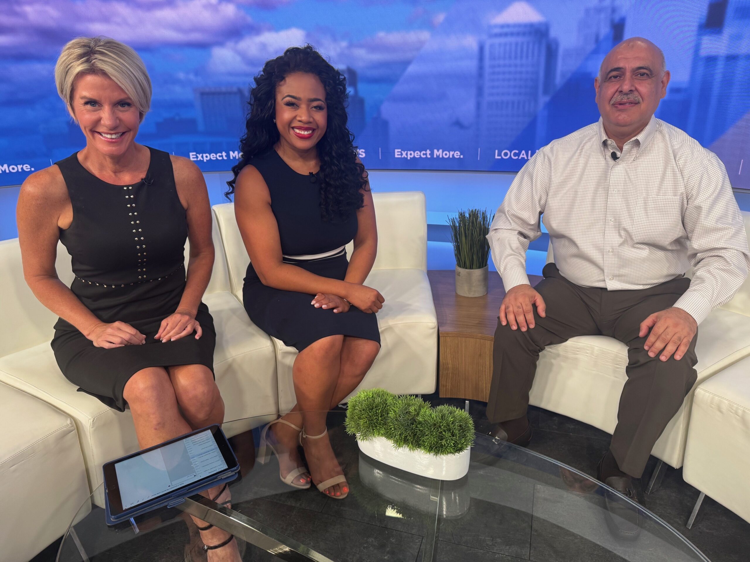 DRMM President & CEO Dr. Chad Audi Featured on WDIV Channel 4 to Promote Backpack Drive and Adopt-A-Family Campaign