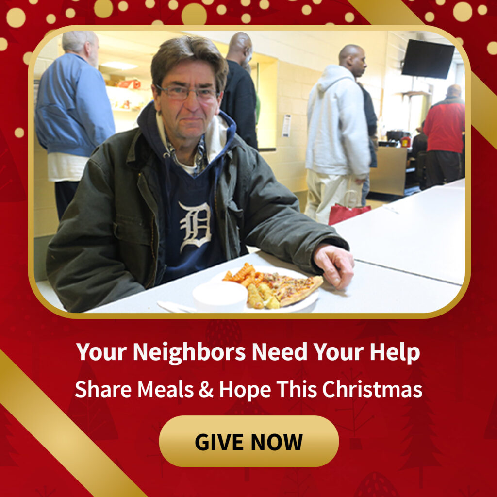 Your neighbors need your help Share meals & hope this Christmas