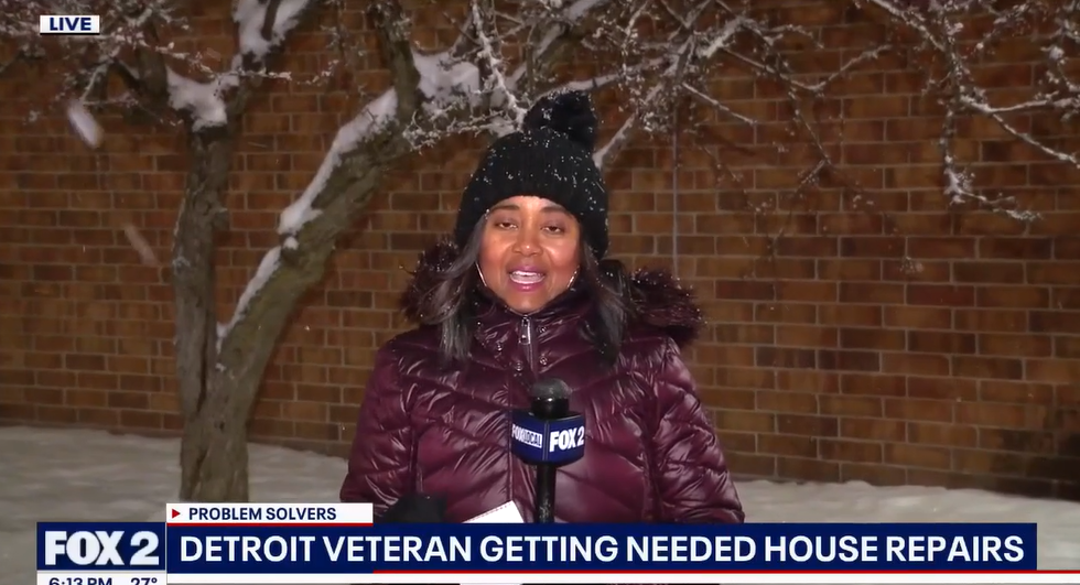 Detroit veteran getting needed house repairs