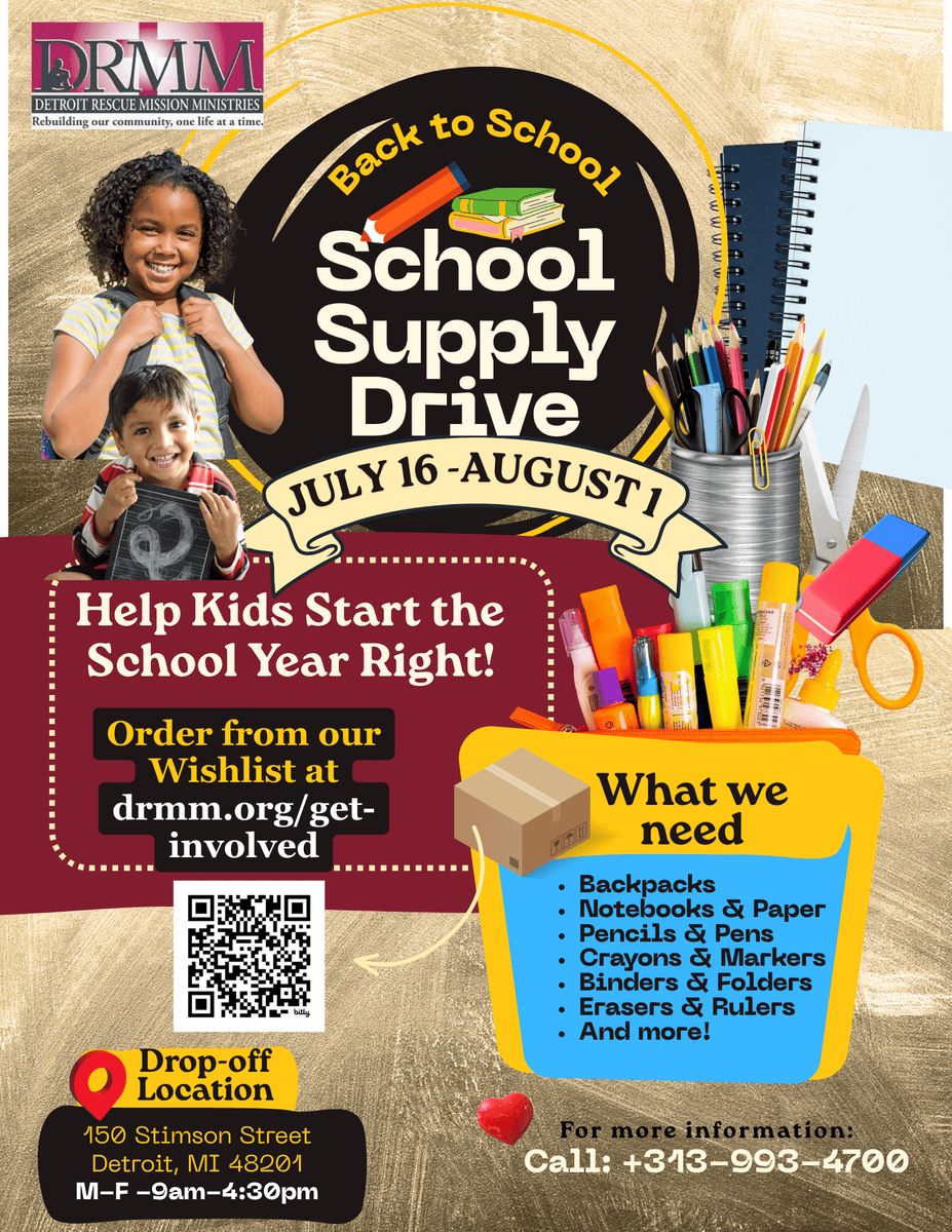 Back to School Supply Drive